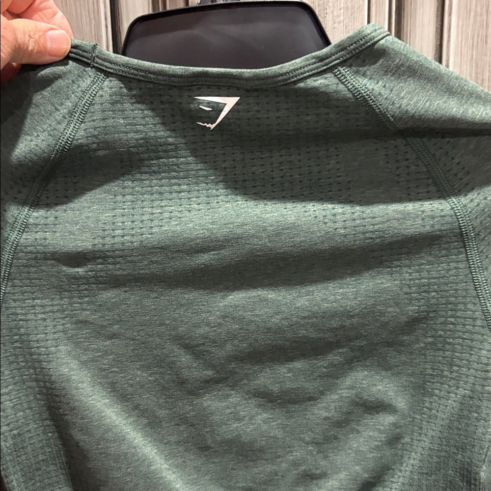 Gymshark Green, Blue, and Pink Long Sleeve Crop Tops - Picture 9 of 16